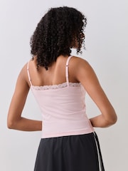 وردي - adidas Originals Lace Top - Image 3 of 8