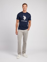 U.S. Polo Assn Blue Mens Rider T-Shirt - Image 3 of 8