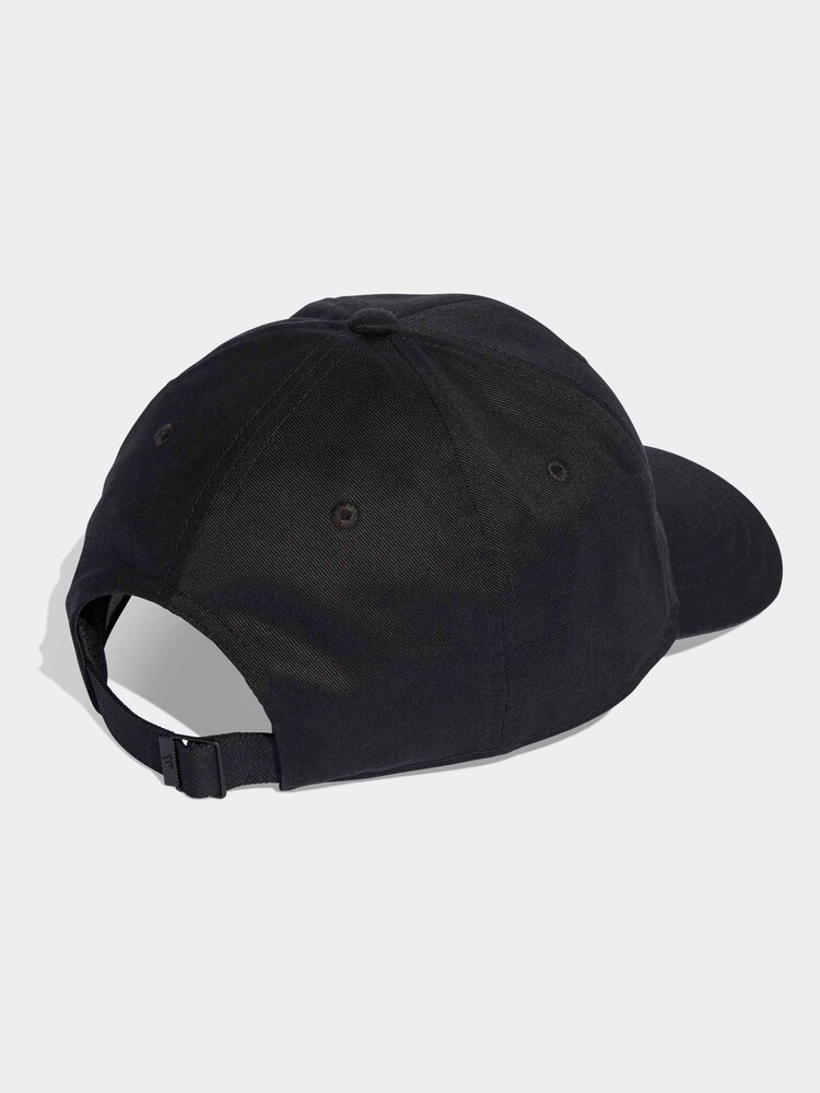 adidas Black Linear Embroidered Cap - Image 2 of 4