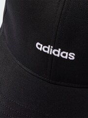 adidas Black Linear Embroidered Cap - Image 3 of 4