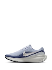 Nike Blue/Grey Revolution 8 Road Running Trainers - Image 4 of 11
