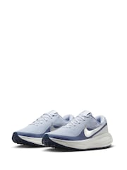 Nike Blue/Grey Revolution 8 Road Running Trainers - Image 5 of 11
