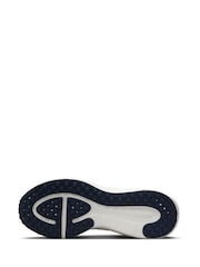 Nike Blue/Grey Revolution 8 Road Running Trainers - Image 9 of 11