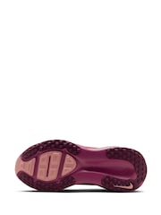 Nike Red/Pink Vomero 18 Road Running Trainers - Image 9 of 11