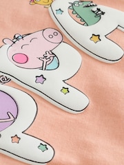 Multicolore - Lot de 2 pyjamas courts violet/écru Peppa Pig (9mois-8ans) - Image 10 sur 10