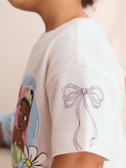 Pink Blue Disney Princess Short Pyjamas 2 Pack (9mths-10yrs) - Image 6 of 13