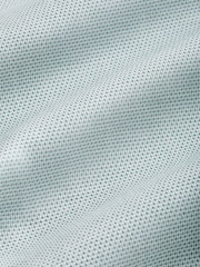 Seafoam Green/ Pink Floral Slim Fit 100% Cotton Shirt, Tie, Pocket Square and Pin Kew Garden Occasion Set - Image 10 of 11