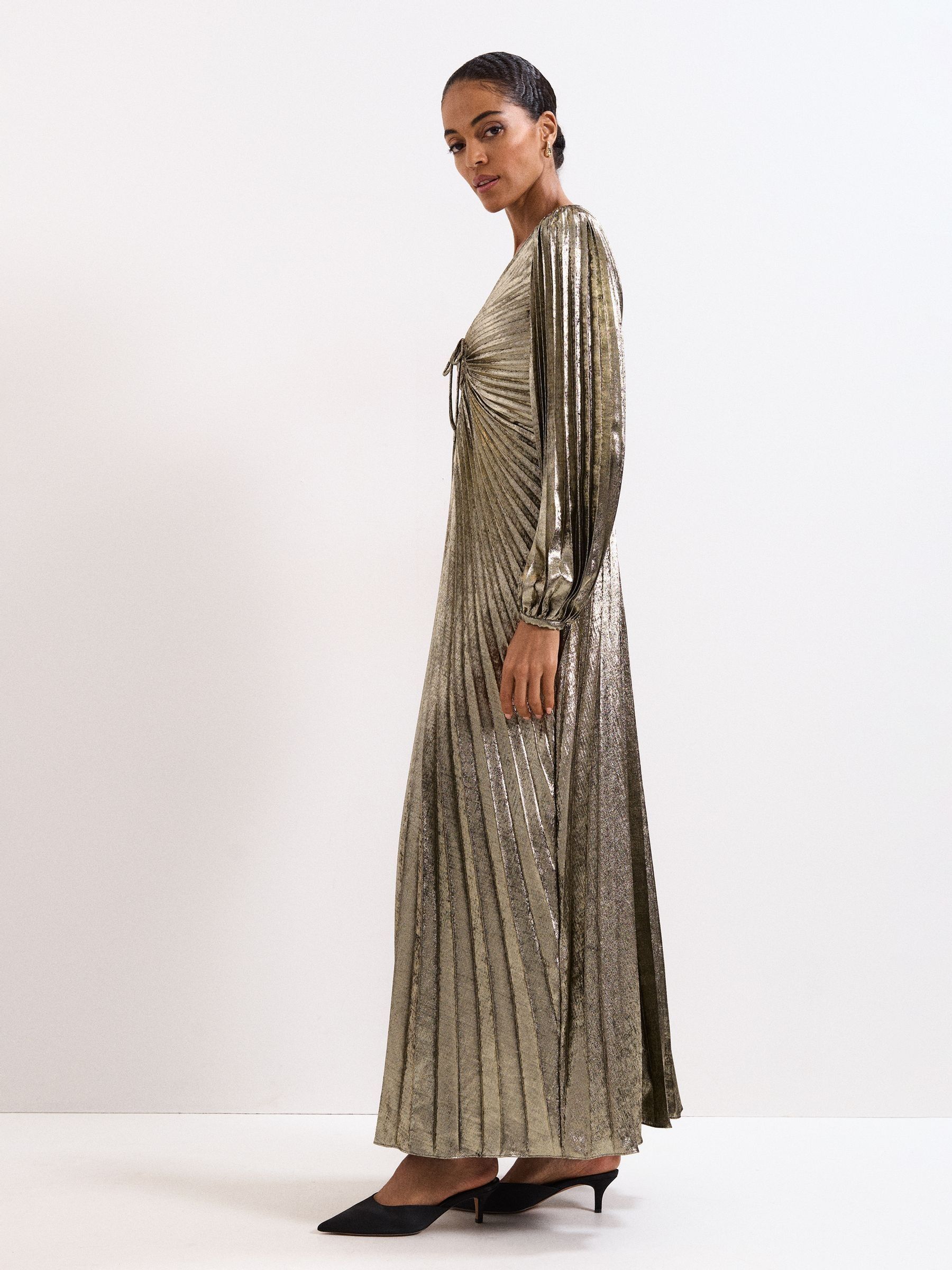 Buy Phase Eight Gold Ellen Dress from Next USA