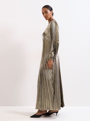 Phase Eight Gold Ellen Dress - Image 7 of 7