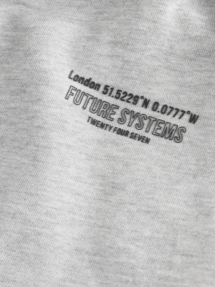 Grey Hoodie Tank and T-Shirt Set (3-16yrs) - Image 10 of 10