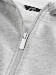 Grey Hoodie Tank and T-Shirt Set (3-16yrs) - Image 8 of 10