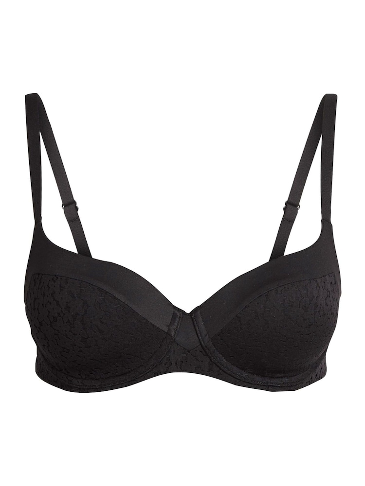 Chantelle Norah Soft Feel Floral Underwired T-Shirt Bra - Image 4 of 4