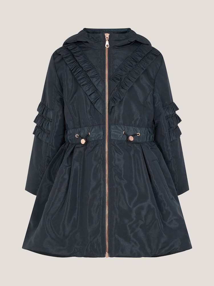 Monsoon Lightweight Frill Raincoat - Slika 1 iz 3