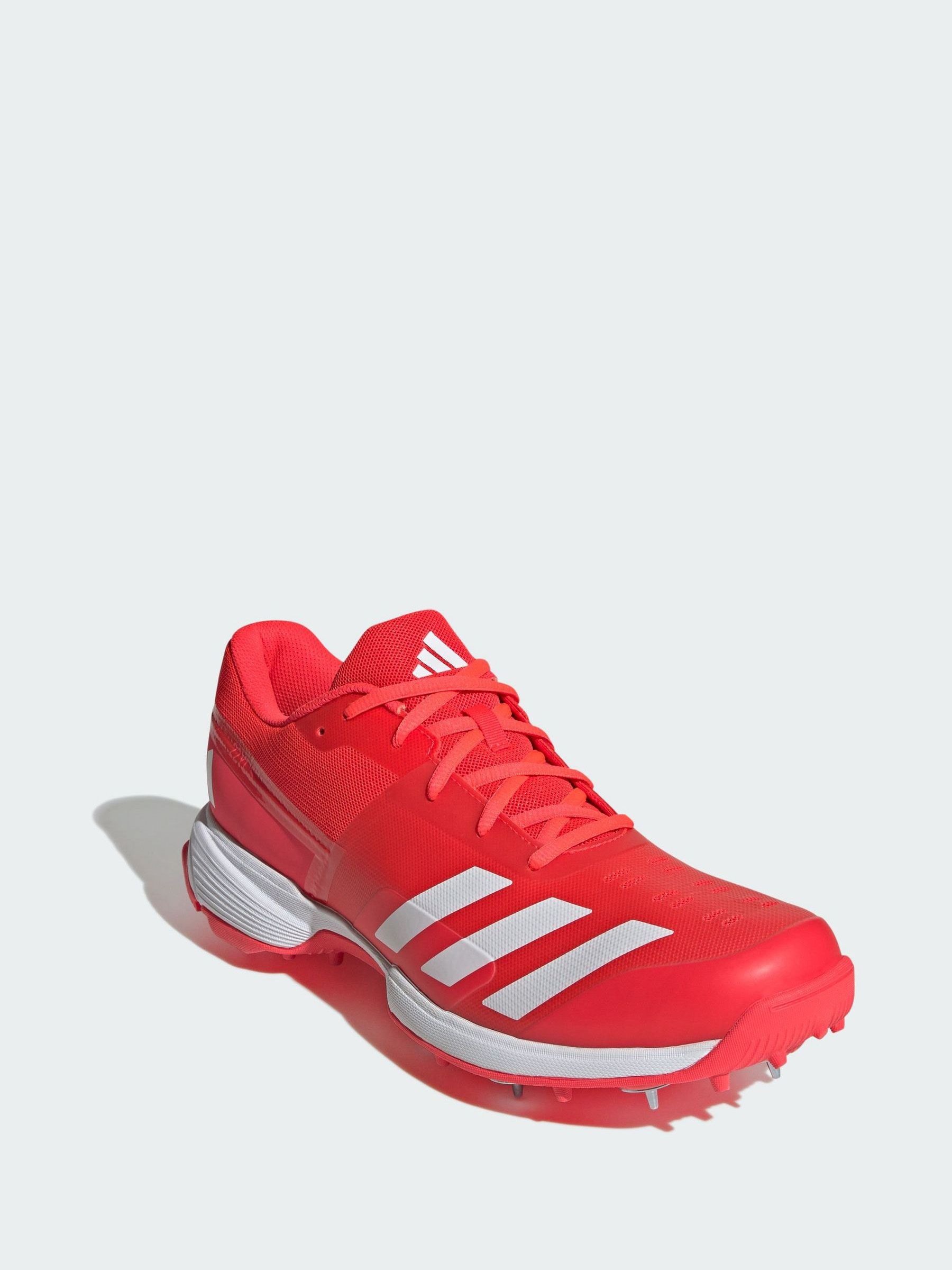 adidas gazelle silver green womens adidas Adizero Boost SL22 Cricket Spikes - White main image 0