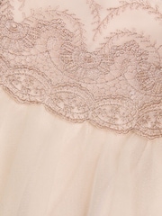Monsoon Pink Baby Francesca Crochet Dress - Image 3 of 3