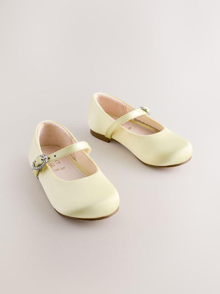 Amarelo - Sapatos Flower Girl Occasion Mary Jane - Imagem 1 de 5 Amarelo - Sapatos Flower Girl Occasion Mary Jane - Imagem 1 de 5