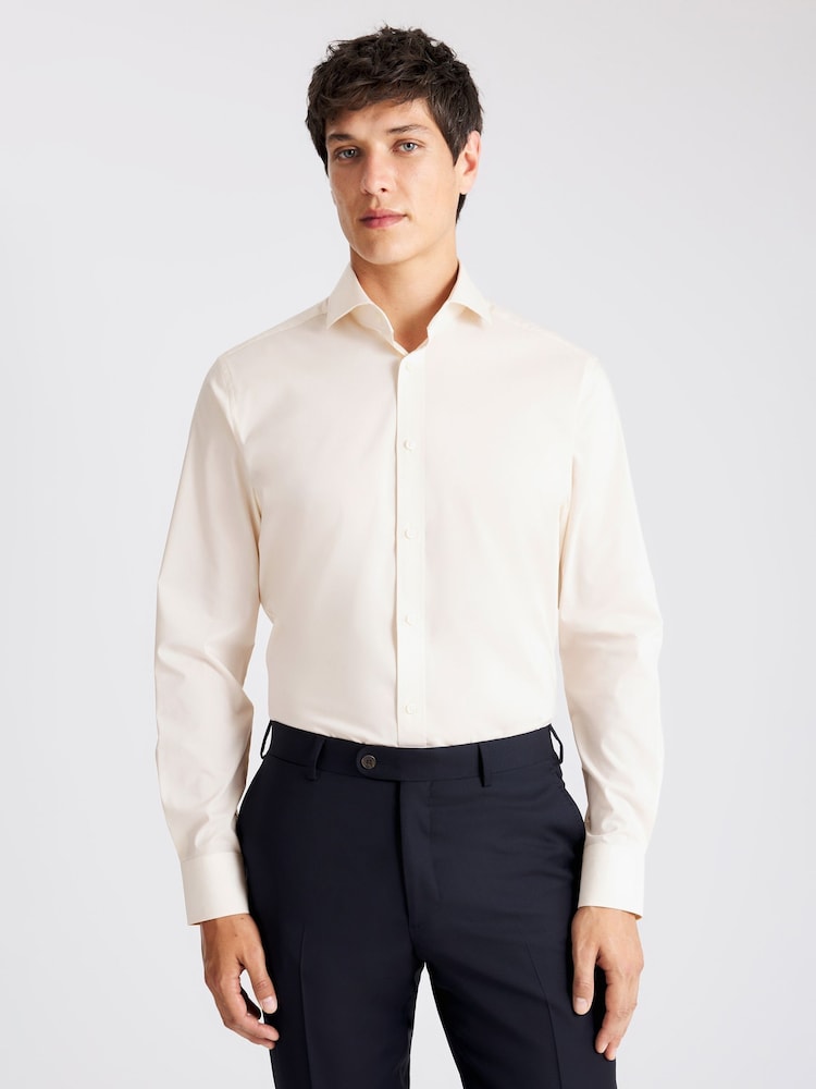 MOSS Gold Tailored Fit Off Stretch Shirt - Image 1 of 3 MOSS Gold Tailored Fit Off Stretch Shirt - Image 1 of 3