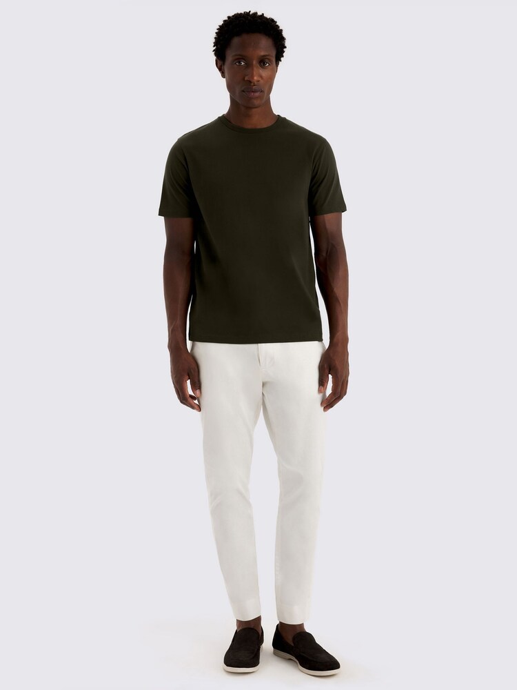 MOSS Dark Green Crew Neck T-Shirt - Image 2 of 4