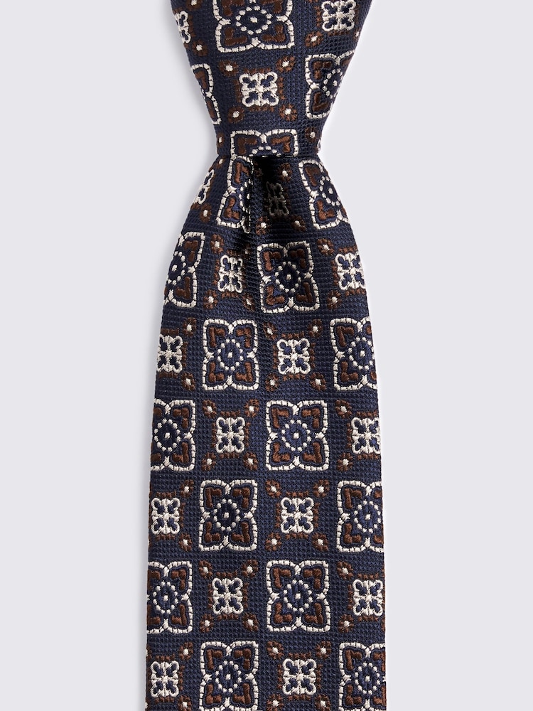 MOSS Italian Medallion Tie - Image 2 of 2