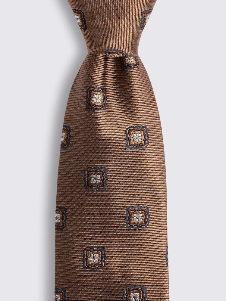 MOSS Italian Medallion Tie - Image 2 of 3 MOSS Italian Medallion Tie - Image 2 of 3