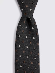 MOSS Italian Ditsy Floral Tie - Image 2 of 2