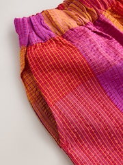 Orange/Pink Pullon Wide Leg Trousers (3-16yrs) - Image 8 of 9