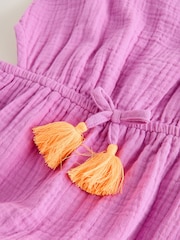 Purple Summer Jumpsuit (3-16yrs) - Image 3 of 4
