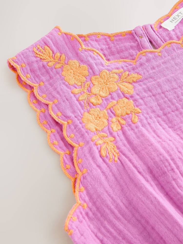 Purple Summer Jumpsuit (3-16yrs) - Image 4 of 4