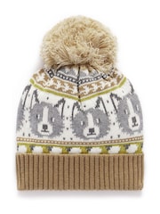 Purebaby Brown Sheep Dog Beanie - Image 2 of 3
