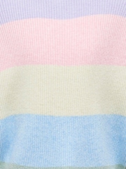 ONLY KIDS Purple Striped Knitted Jumper - Imagen 4 de 4