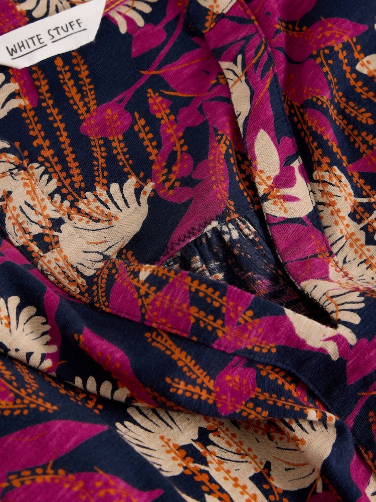 White Stuff Pink Marta Indigo Tunic - Image 6 of 6 White Stuff Pink Marta Indigo Tunic - Image 6 of 6