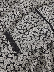 White Stuff Grey Megan Lace Jersey Dress - Image 6 of 6