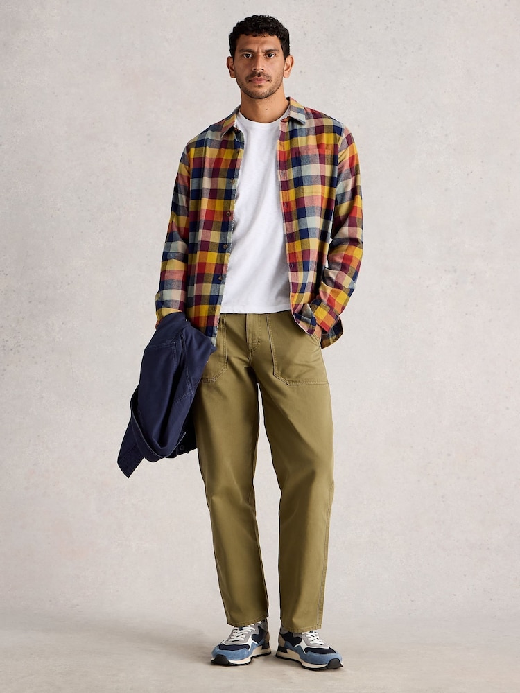 White Stuff Red Preston Buffalo Check Shirt - Image 1 of 6