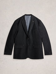 White Stuff Grey Wool Blend Blazer - Image 5 of 6