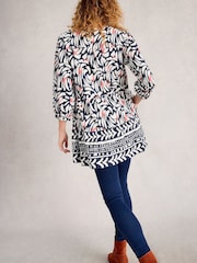 White Stuff Blue Marta Tunic - Image 3 of 6