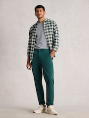 White Stuff Green Sutton Chino Trousers - Image 1 of 6