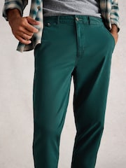 White Stuff Green Sutton Chino Trousers - Image 3 of 6
