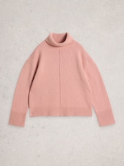 White Stuff Pink Marianne Jumper - Image 5 of 6
