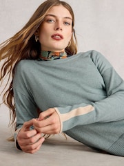 White Stuff Green OLIVE JUMPER - Image 4 of 6