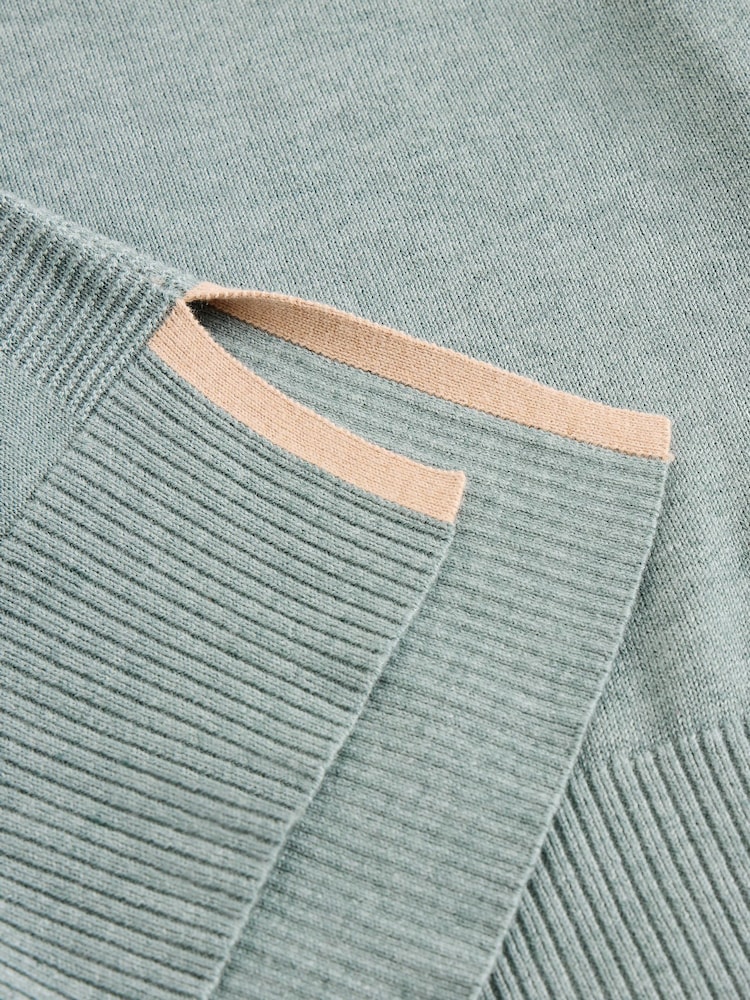 White Stuff Green OLIVE JUMPER - Image 6 of 6