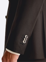 MOSS Italian Tailored Fit Brown Twill Jacket - Image 4 of 6