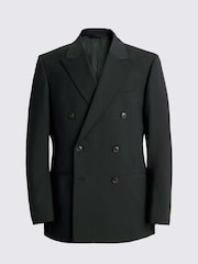 MOSS Relaxed Fit Dark Teal Blue Jacket - Imagen 5 de 5