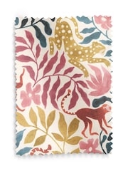 Scandi Jungle Print Multi Soft Twill Upholstery Swatch - Image 1 of 1