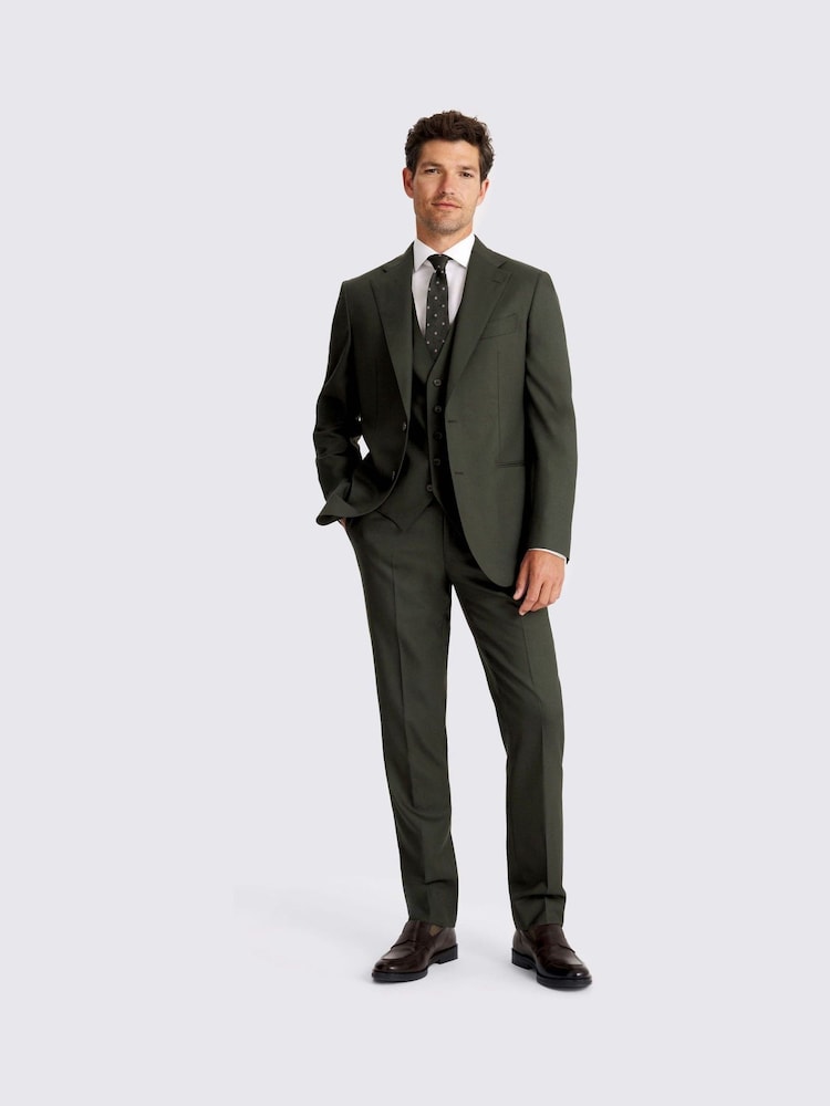 MOSS Italian Tailored Fit Green Jacket - Image 2 of 8 MOSS Italian Tailored Fit Green Jacket - Image 2 of 8