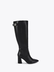 Carvela Black Refined Knee Boots - Image 4 of 4
