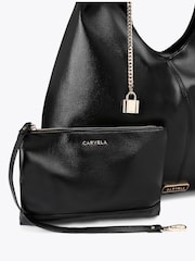 Carvela Black Cassia Hobo Bag - Image 5 of 5