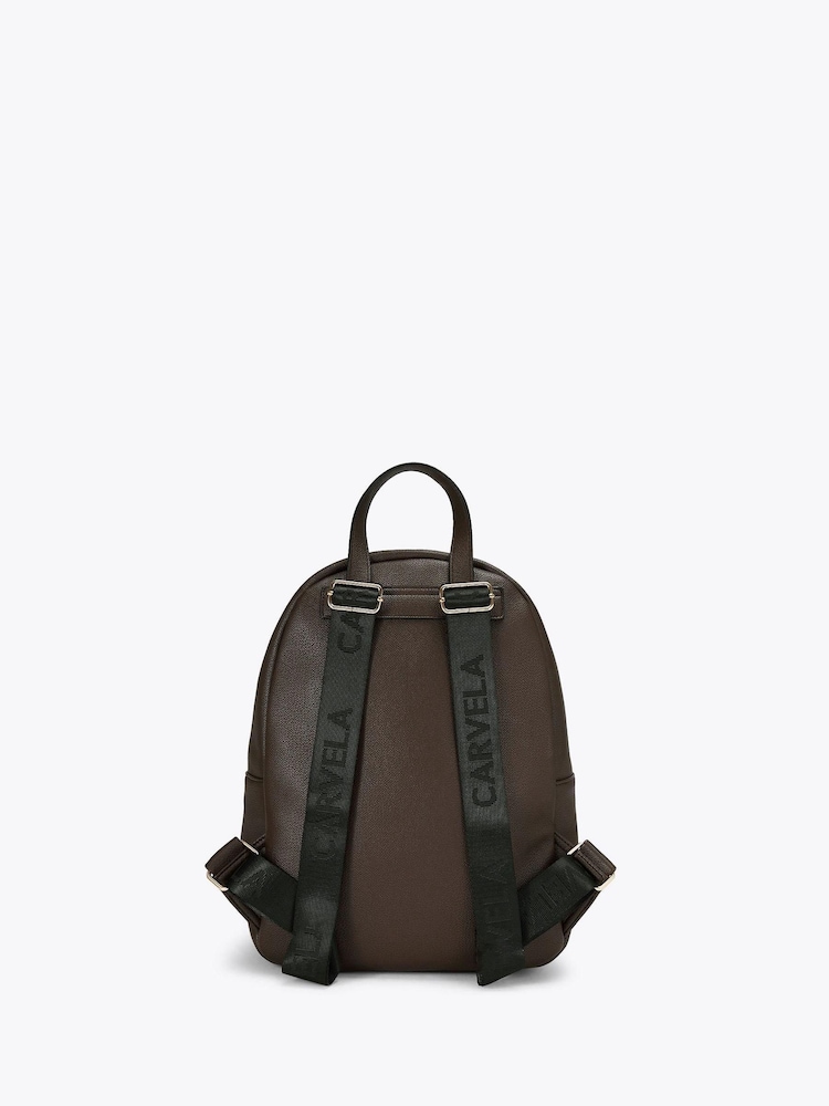 Carvela Frame Backpack Brown Bag - Image 2 of 3