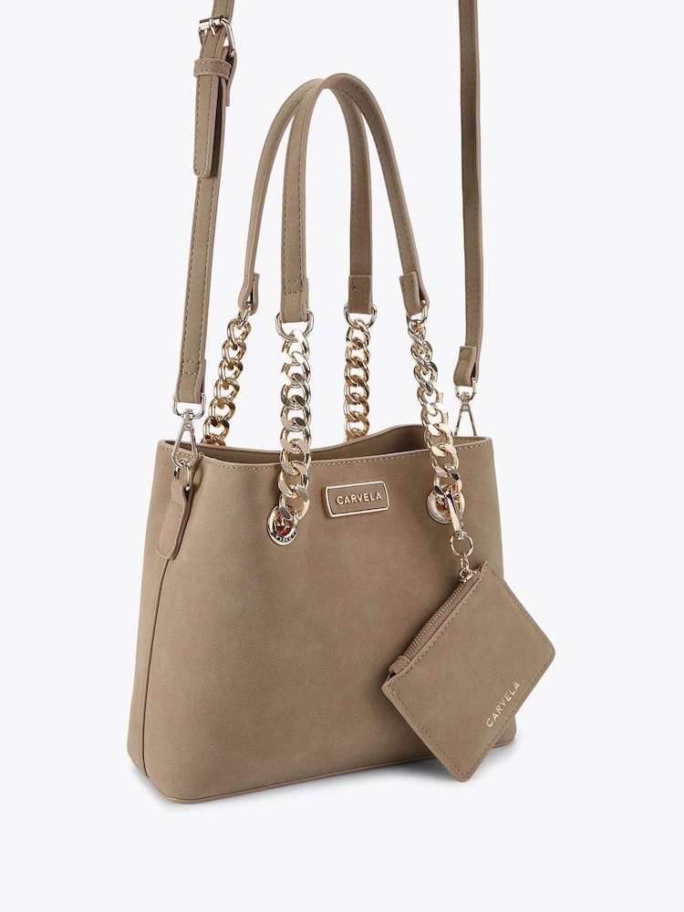 Carvela Mini Cammie 3 Brown Bag - Image 2 of 4 Carvela Mini Cammie 3 Brown Bag - Image 2 of 4