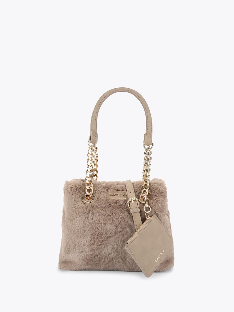 Carvela Mini Cammie 3 Brown Bag - Image 1 of 4 Carvela Mini Cammie 3 Brown Bag - Image 1 of 4