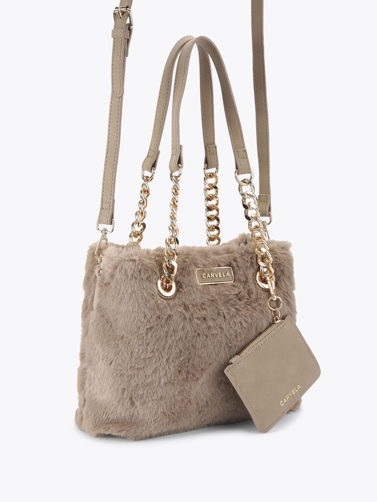 Carvela Mini Cammie 3 Brown Bag - Image 2 of 4 Carvela Mini Cammie 3 Brown Bag - Image 2 of 4